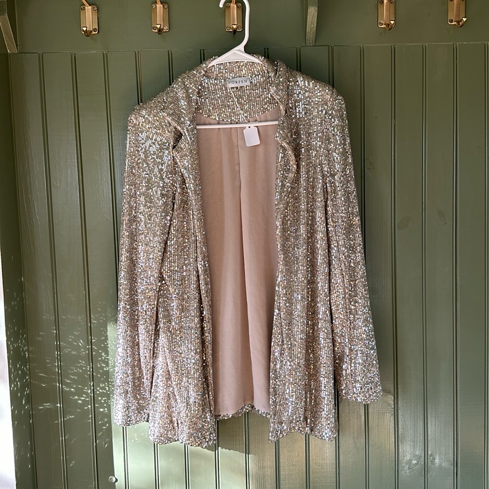 Sequin blazer